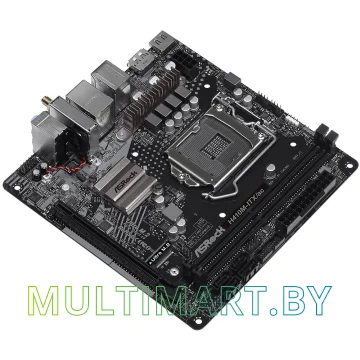 Материнская плата ASRock H410M-ITX/ac картинка 3